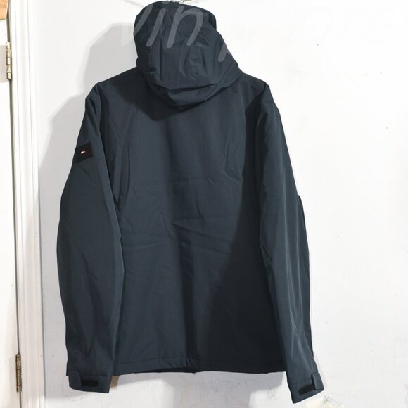 Blue- Tommy Hilfiger Men's Performance Jacket - Picture 4 of 8